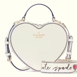 ♠️ KATE SPADE LE ❤️ Shack Strap Heart Crossbody . 🆕 in bag w/ authenticity card